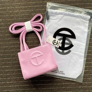 Telfar Bubblegum Pink Small Shopping Bag